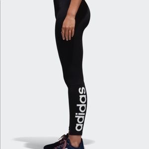 Adidas Essentials Linear Tights Black/White
